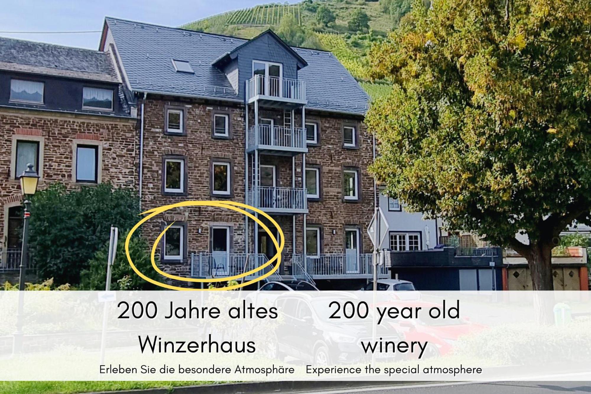 Apartamento Winzerhaus Am Calmont - Moselidyll Im Winzerhaus Bremm Exterior foto